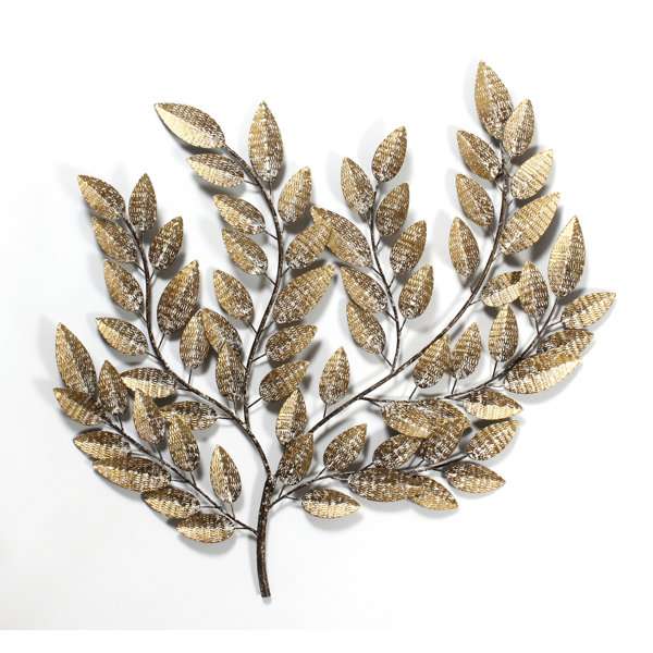 Winston Porter Blowing Leaves Metal Wall Décor Wayfair
